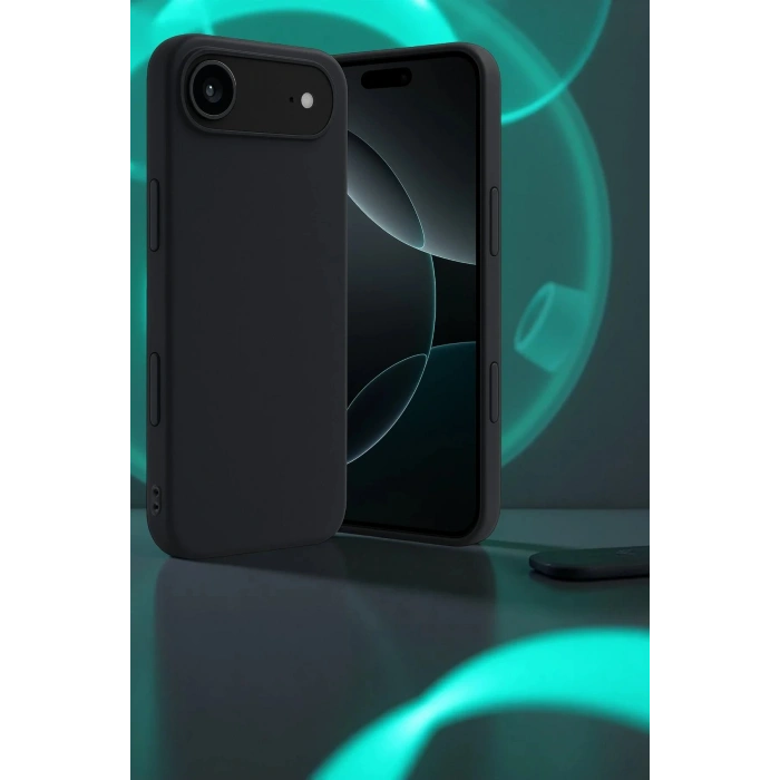 Apple iPhone 17 Air First Silikon - Siyah