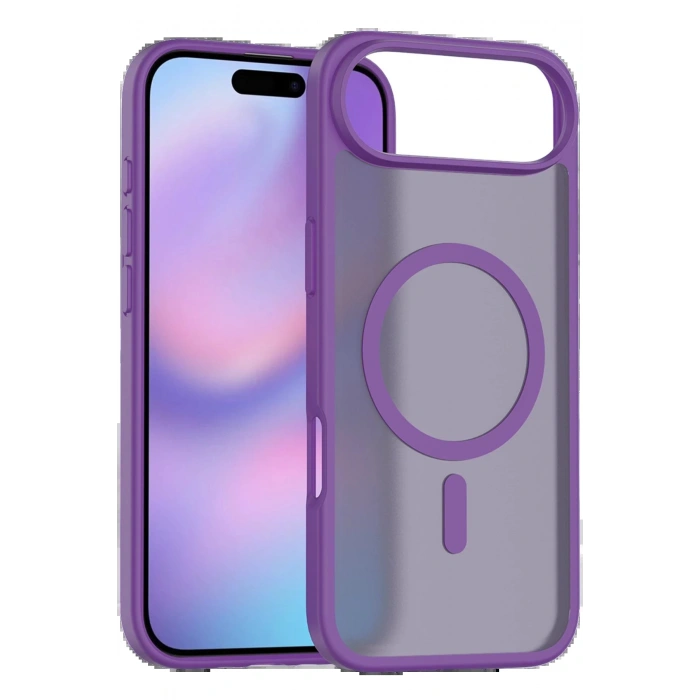 Apple iPhone 17 Air Jota Magsafe Kapak - Derin Mor