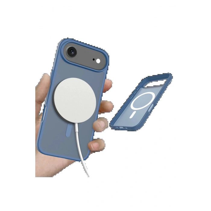 Apple iPhone 17 Air Jota Magsafe Kapak - Lacivert