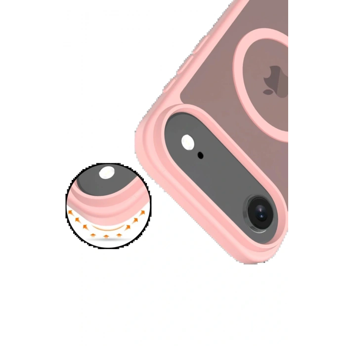 Apple iPhone 17 Air Jota Magsafe Kapak - Pudra