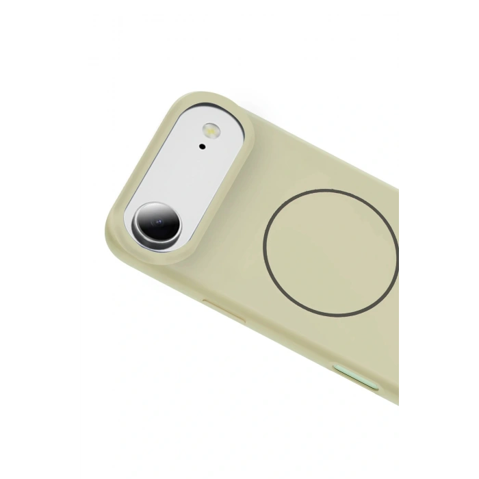 Apple iPhone 17 Air Jully Magsafe Kapak - Bej