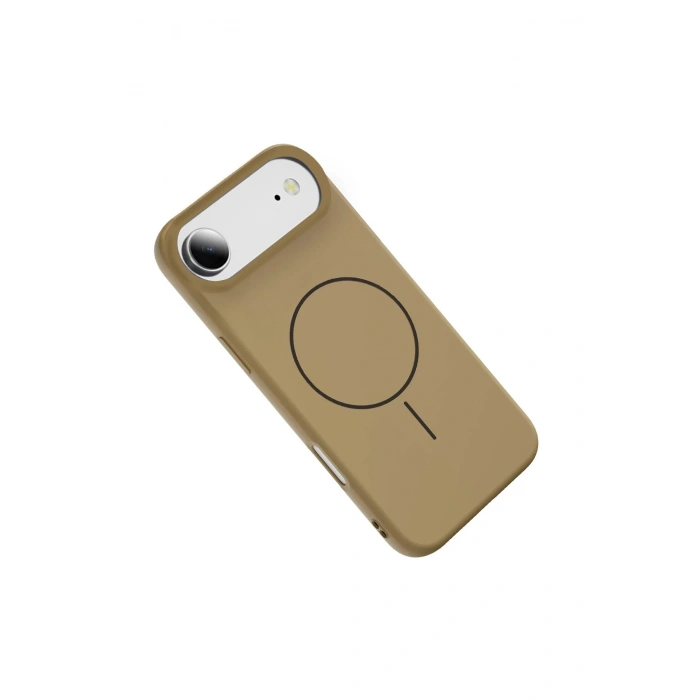Apple iPhone 17 Air Jully Magsafe Kapak - Çöl Titanyum