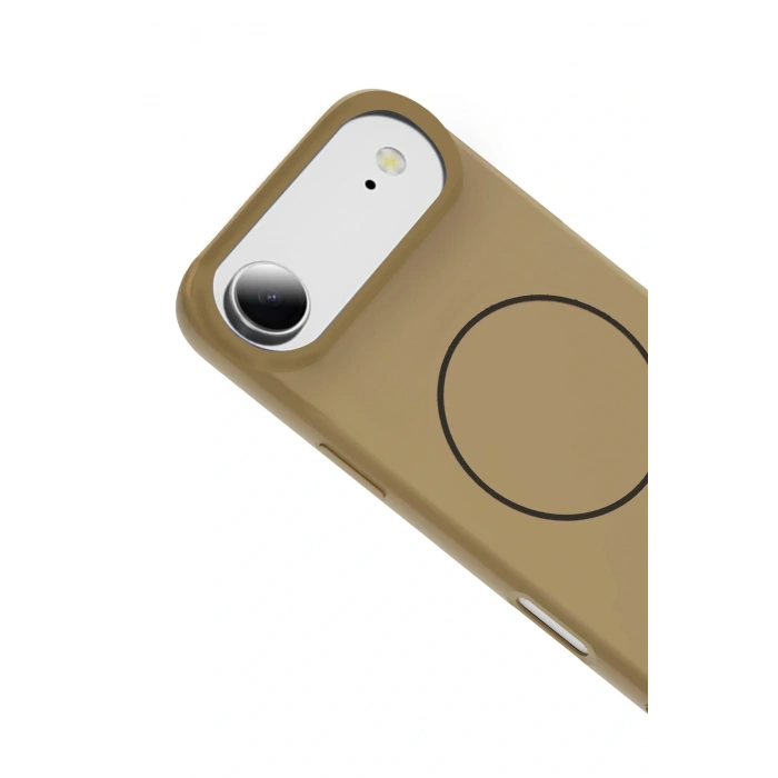 Apple iPhone 17 Air Jully Magsafe Kapak - Çöl Titanyum