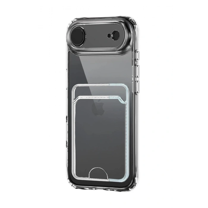 Apple iPhone 17 Air Kart Şeffaf Silikon - Şeffaf