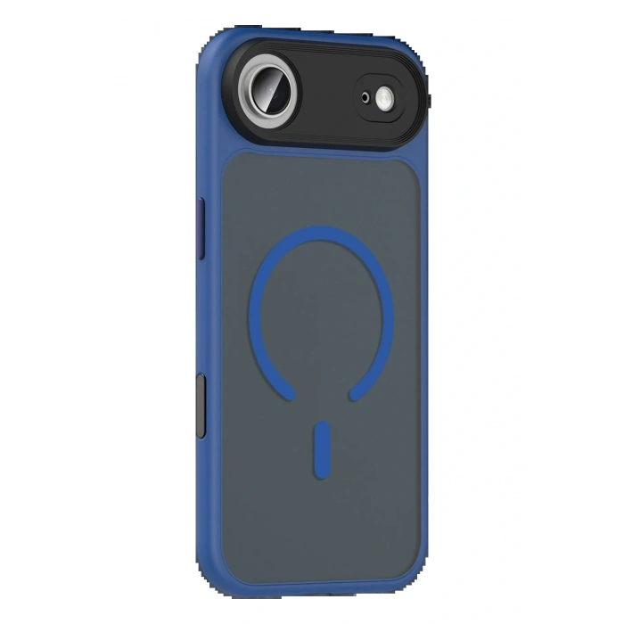 Apple iPhone 17 Air Megane Magsafe Kapak - Lacivert