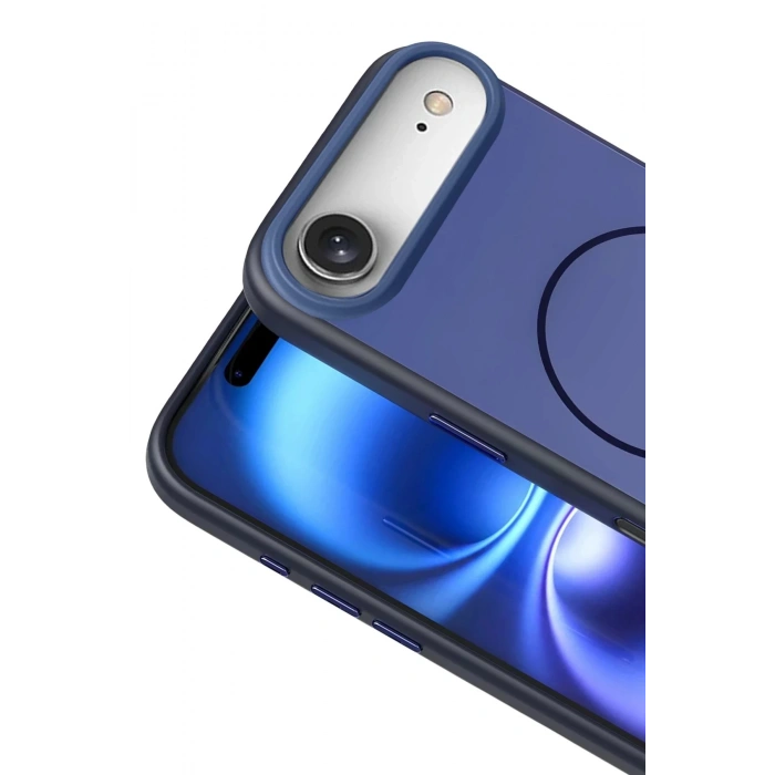 Apple iPhone 17 Air Neva Magsafe Kapak - Lacivert