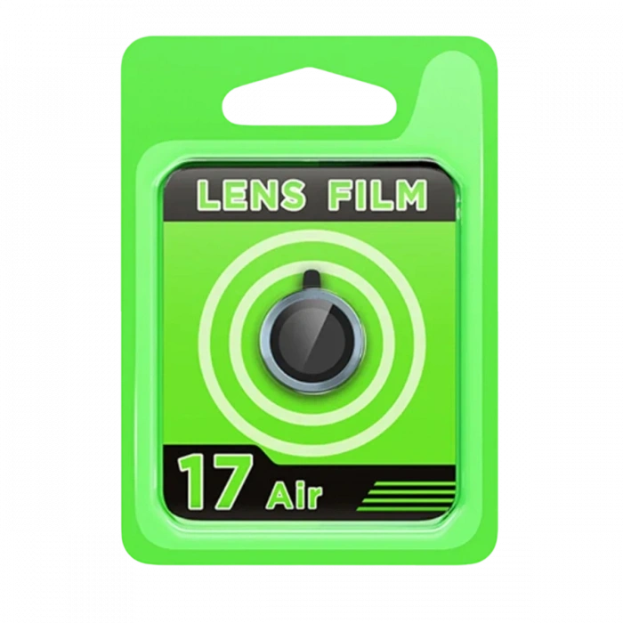 Apple iPhone 17 Air Raze Metal Kamera Lens - Mavi