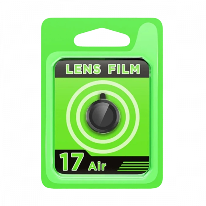 Apple iPhone 17 Air Raze Metal Kamera Lens - Siyah