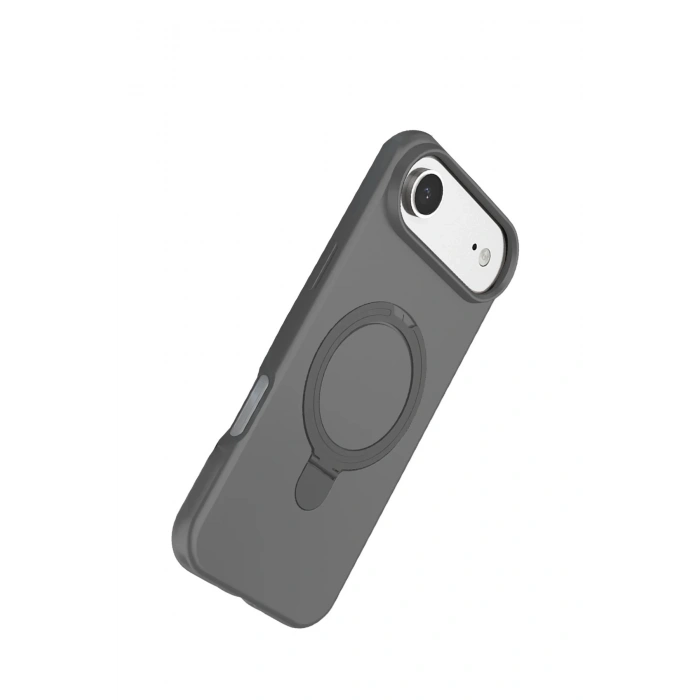 Apple iPhone 17 Air Regal Magsafe Standlı Kapak - Titan Gri