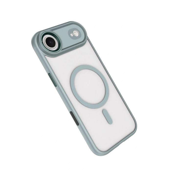 Apple iPhone 17 Air Terea Magsafe Kapak - Gri