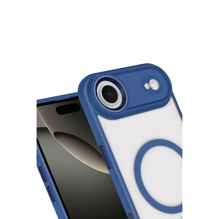 Apple iPhone 17 Air Terea Magsafe Kapak - Lacivert