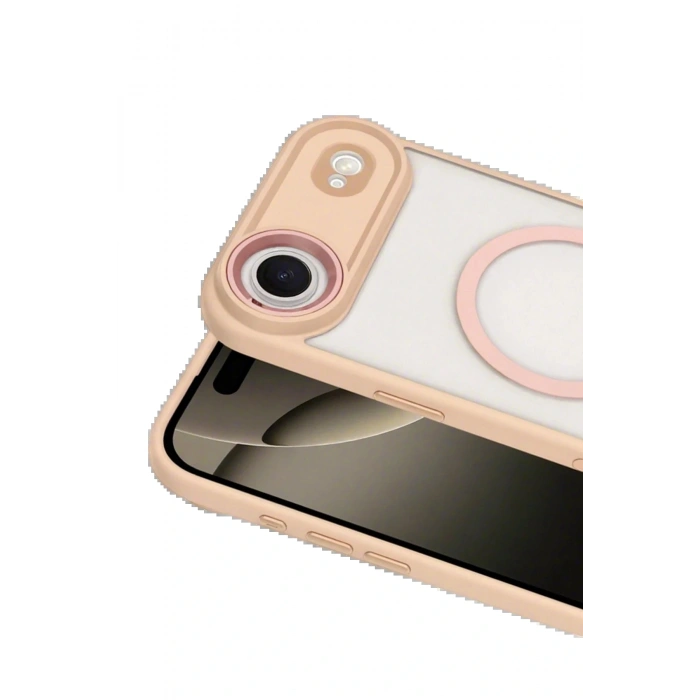 Apple iPhone 17 Air Terea Magsafe Kapak - Pembe