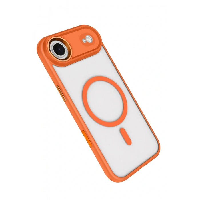 Apple iPhone 17 Air Terea Magsafe Kapak - Turuncu