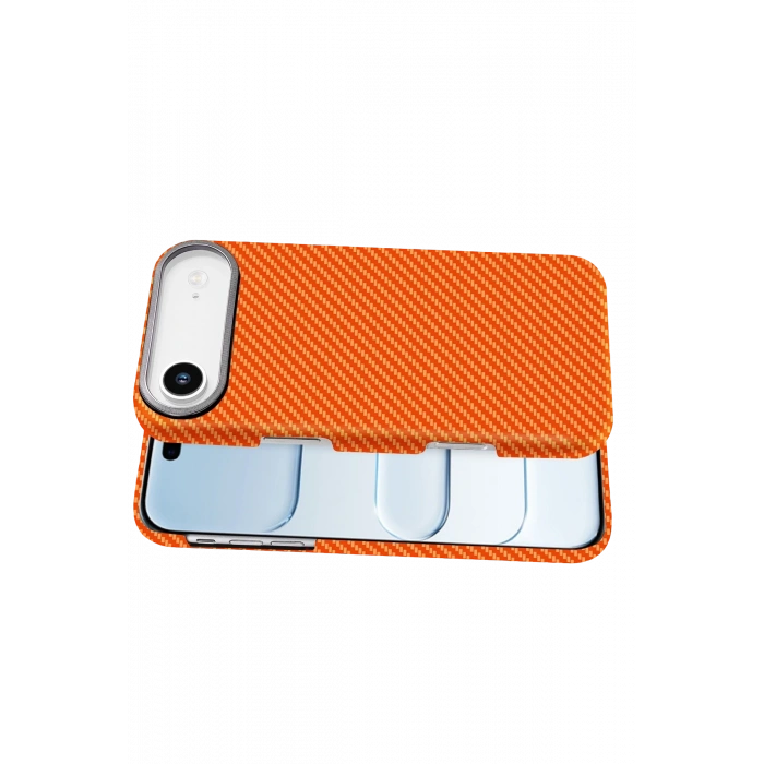 Apple iPhone 17 Air Vega Magsafe Kapak - Turuncu