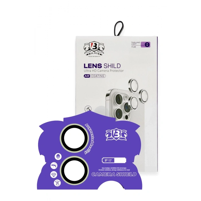 Apple iPhone 17 Bilvis Titan Kamera Lens - Açık Yeşil