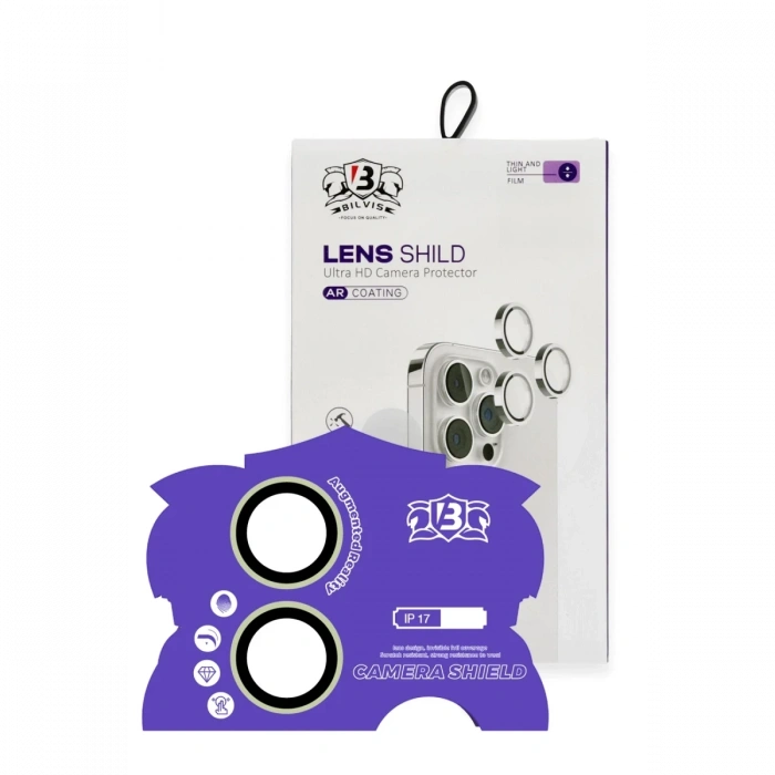 Apple iPhone 17 Bilvis Titan Kamera Lens - Açık Yeşil