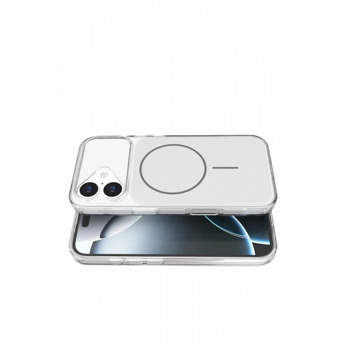 Apple iPhone 17 Bruma Magsafe Kapak - Gümüş