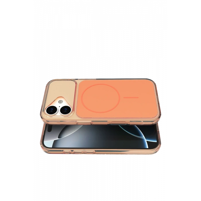 Apple iPhone 17 Bruma Magsafe Kapak - Turuncu