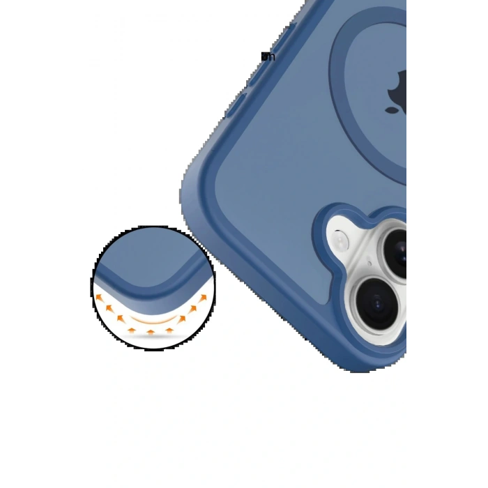 Apple iPhone 17 Jota Magsafe Kapak - Lacivert