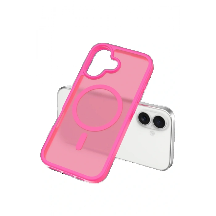 Apple iPhone 17 Jota Magsafe Kapak - Rose