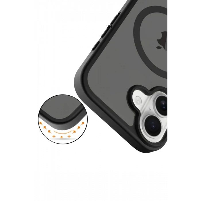 Apple iPhone 17 Jota Magsafe Kapak - Siyah