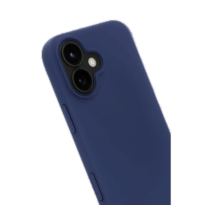 Apple iPhone 17 Nano içi Kadife Silikon - Lacivert