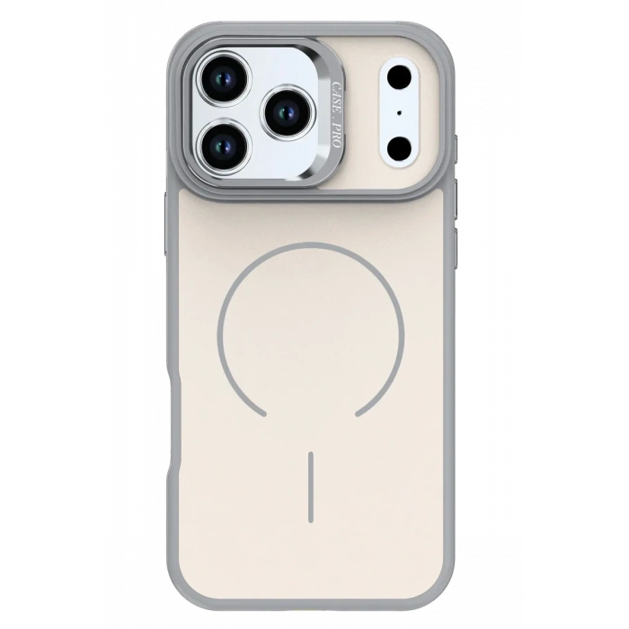 Apple iPhone 17 Pro Flexa Magsafe Kapak - Beyaz