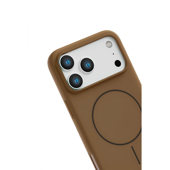 Apple iPhone 17 Pro Jully Magsafe Kapak - Kahverengi