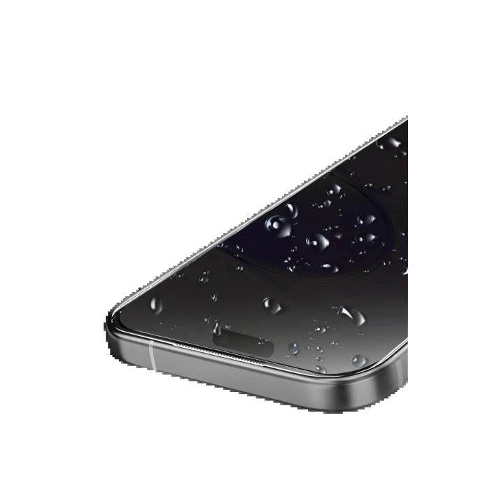 Apple iPhone 17 Pro Max Bilvis 5in1 5D Magic Hayalet Cam Ekran Koruyucu - Siyah