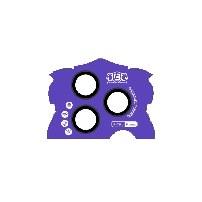 Apple iPhone 17 Pro Max Bilvis Titan Kamera Lens - Lacivert