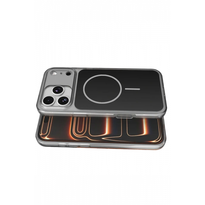 Apple iPhone 17 Pro Max Bruma Magsafe Kapak - Siyah