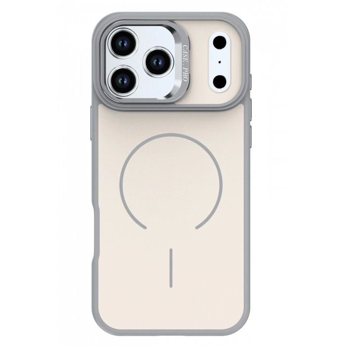 Apple iPhone 17 Pro Max Flexa Magsafe Kapak - Beyaz