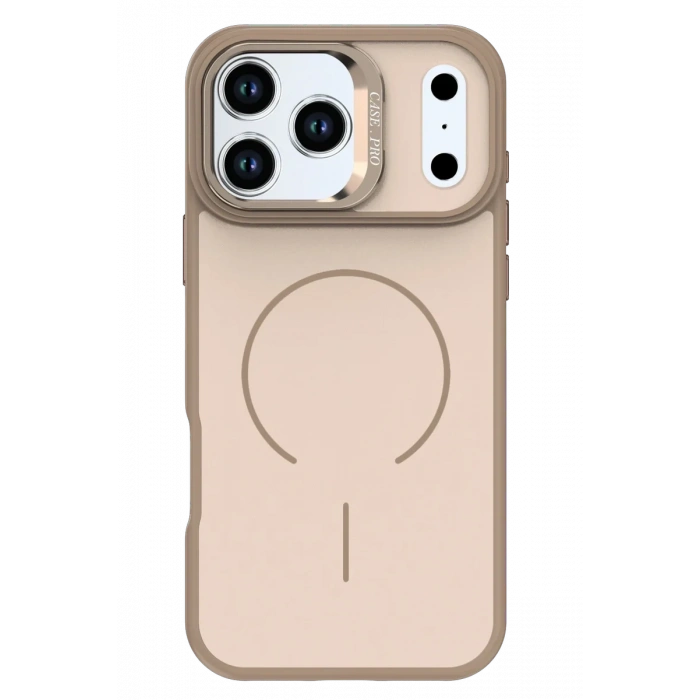 Apple iPhone 17 Pro Max Flexa Magsafe Kapak - Gold