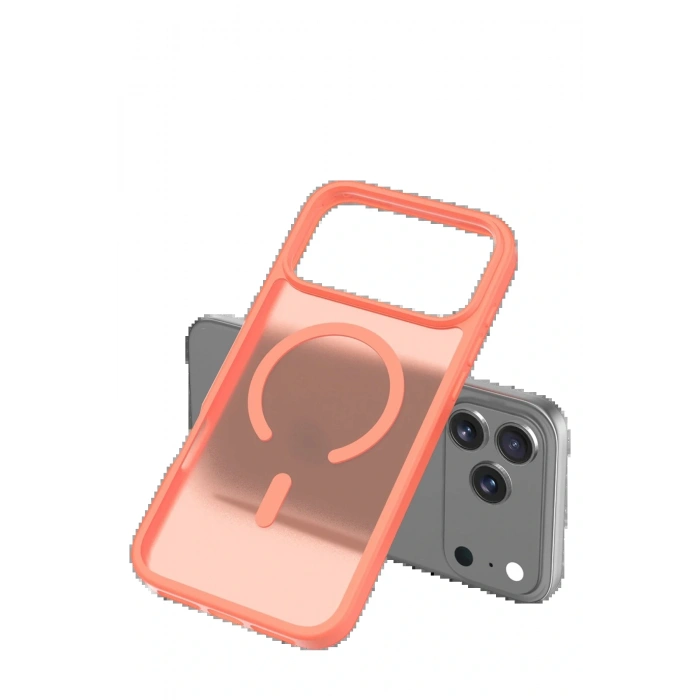 Apple iPhone 17 Pro Max Jota Magsafe Kapak - Turuncu