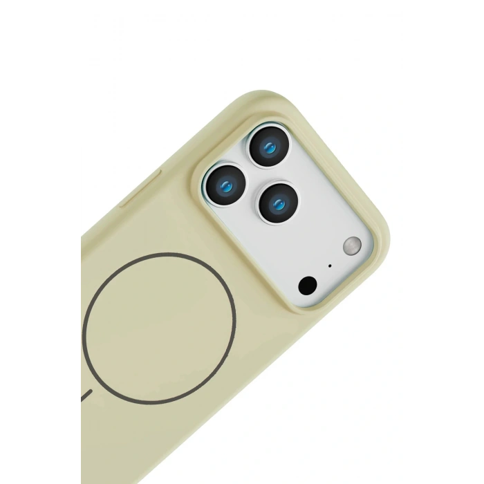 Apple iPhone 17 Pro Max Jully Magsafe Kapak - Bej