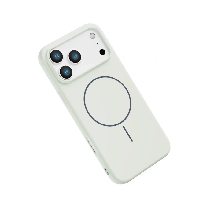 Apple iPhone 17 Pro Max Jully Magsafe Kapak - Beyaz