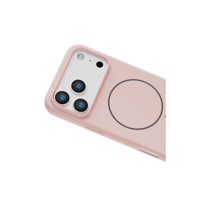 Apple iPhone 17 Pro Max Jully Magsafe Kapak - Pudra