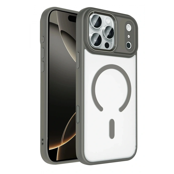 Apple iPhone 17 Pro Max Terea Magsafe Kapak - Açık Mavi