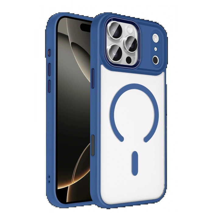 Apple iPhone 17 Pro Max Terea Magsafe Kapak - Lacivert
