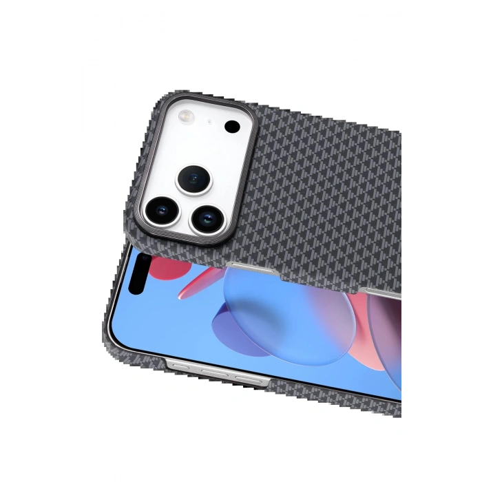 Apple iPhone 17 Pro Max Vega Magsafe Kapak - Gri