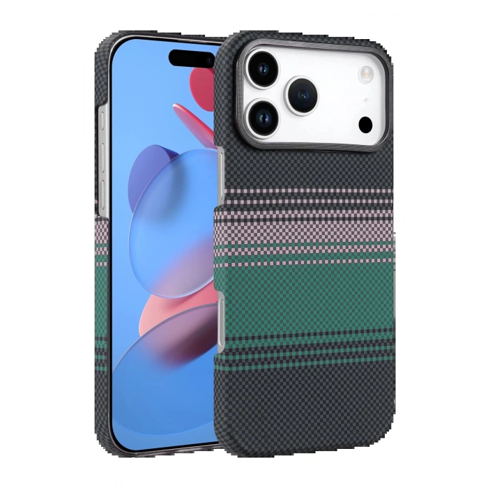 Apple iPhone 17 Pro Max Vega Magsafe Kapak - Yeşil