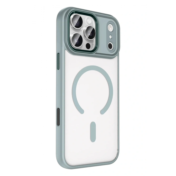 Apple iPhone 17 Pro Terea Magsafe Kapak - Gri