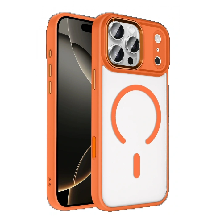 Apple iPhone 17 Pro Terea Magsafe Kapak - Turuncu