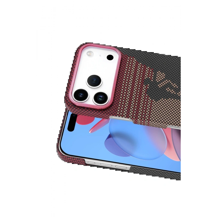 Apple iPhone 17 Pro Vega Magsafe Kapak - Kırmızı