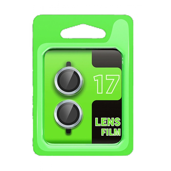 Apple iPhone 17 Raze Metal Kamera Lens - Açık Mavi