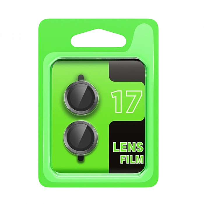 Apple iPhone 17 Raze Metal Kamera Lens - Gri