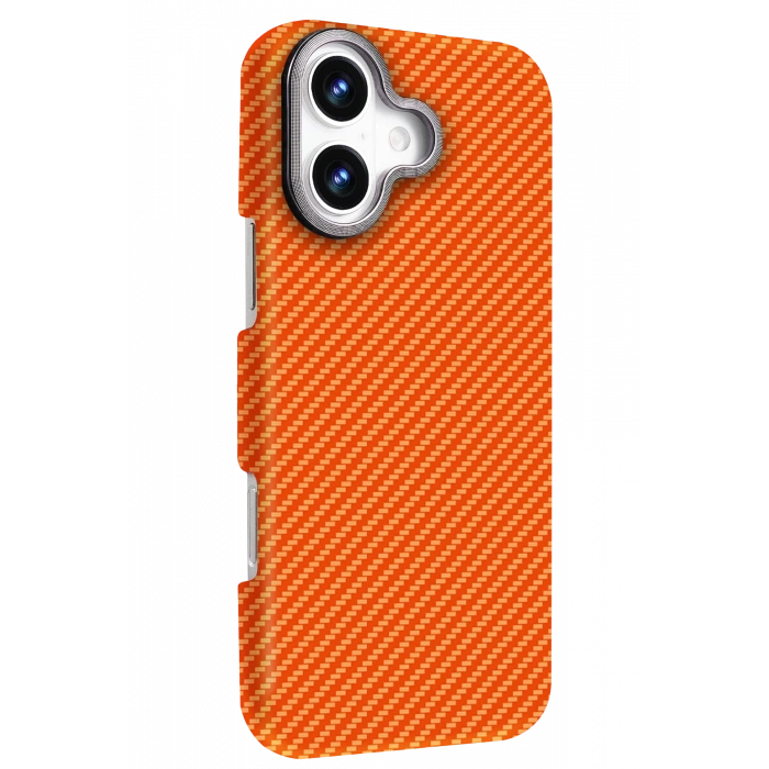 Apple iPhone 17 Vega Magsafe Kapak - Turuncu