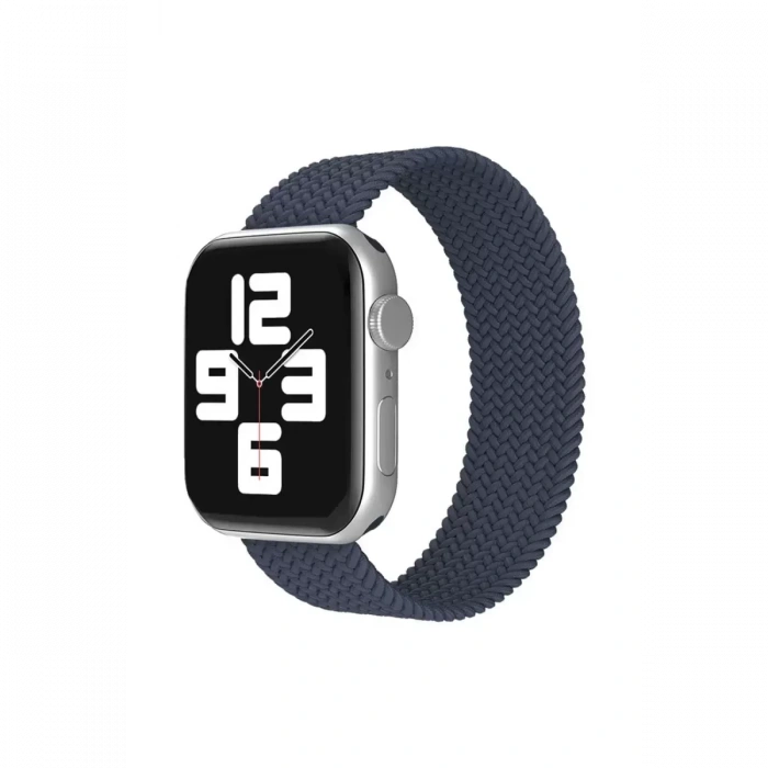 Apple Watch 38mm Ayarlı Solo Silikon Kordon - Lacivert