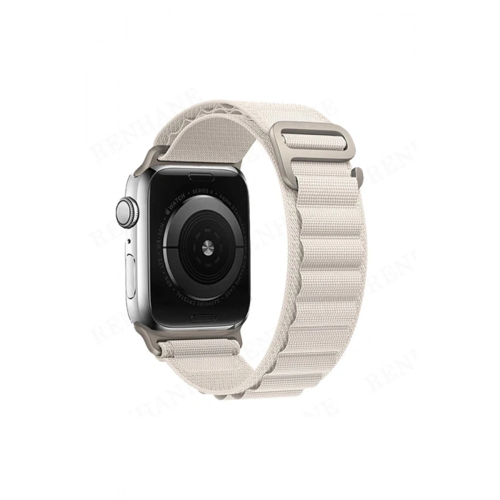 Apple Watch 38mm Mountain Kordon - Beyaz