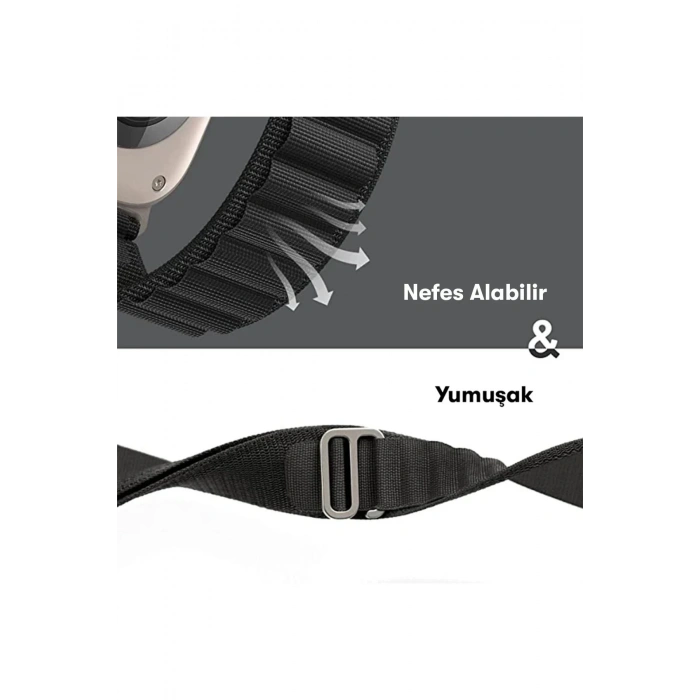 Apple Watch 38mm Mountain Kordon - Yeşil